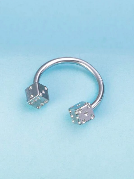Dice Nose Or Ear Ring