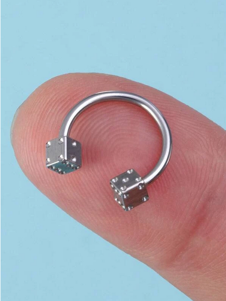 Dice Nose Or Ear Ring