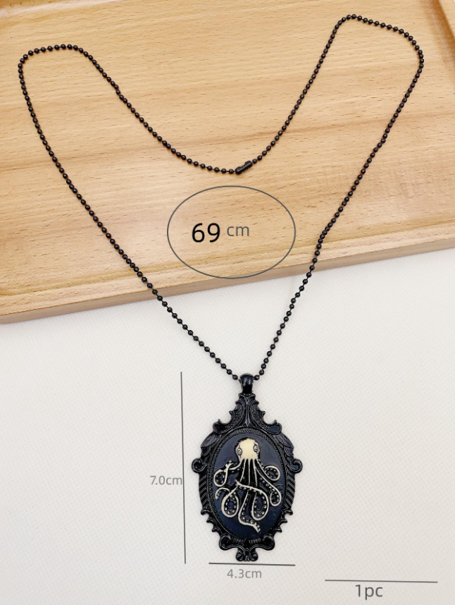 Mystic Octopus Pendant Necklace