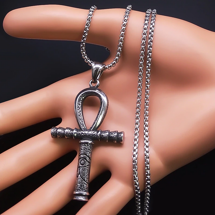 Ancient Egyptian Ankh Cross Key of Life Necklace