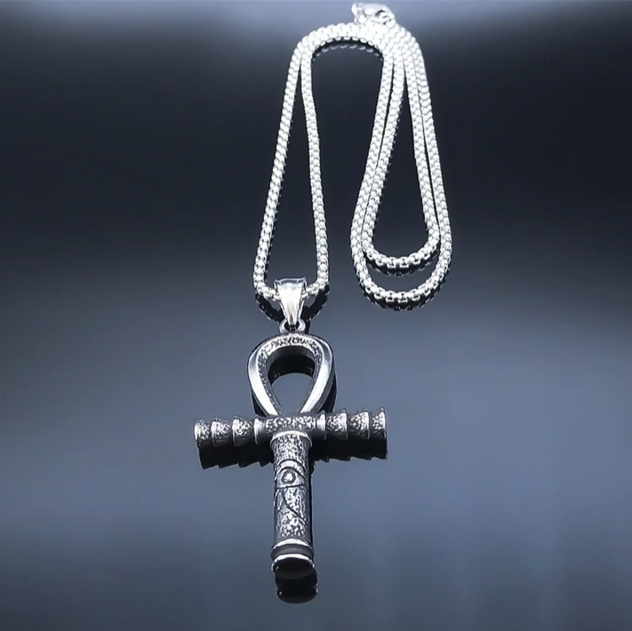 Ancient Egyptian Ankh Cross Key of Life Necklace