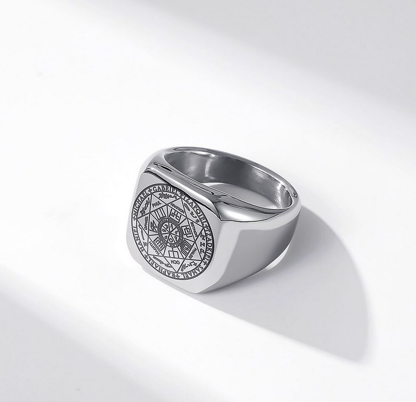 The Seals of The Seven Archangels Ring