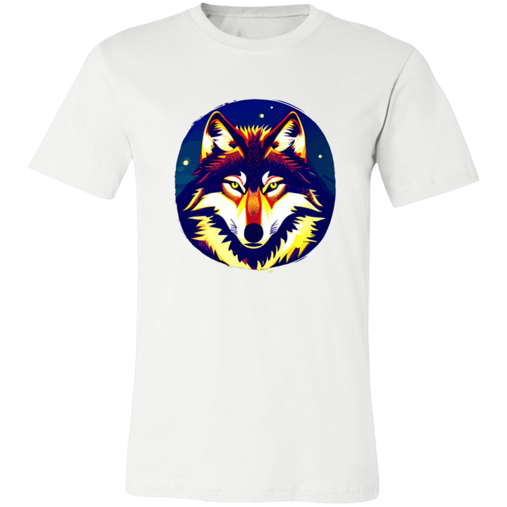 Abstract Night Wolf -  Unisex T-Shirt