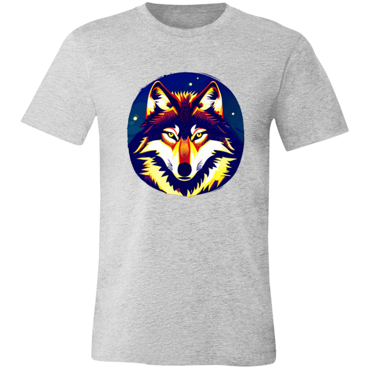Abstract Night Wolf -  Unisex T-Shirt