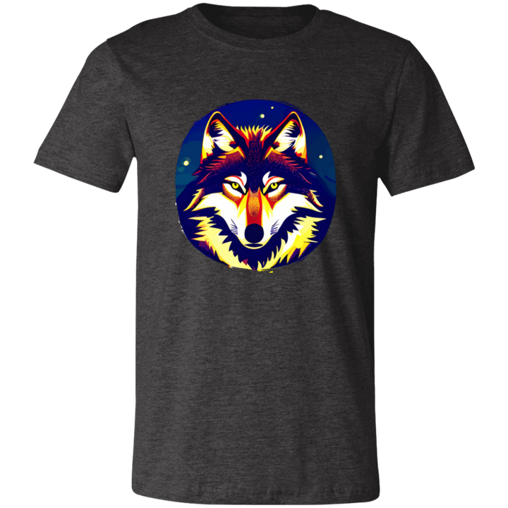 Abstract Night Wolf -  Unisex T-Shirt