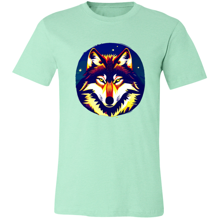Abstract Night Wolf -  Unisex T-Shirt
