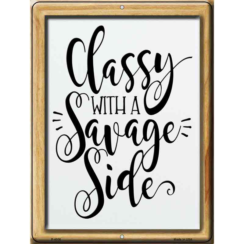 Classy with a Savage Side Decal