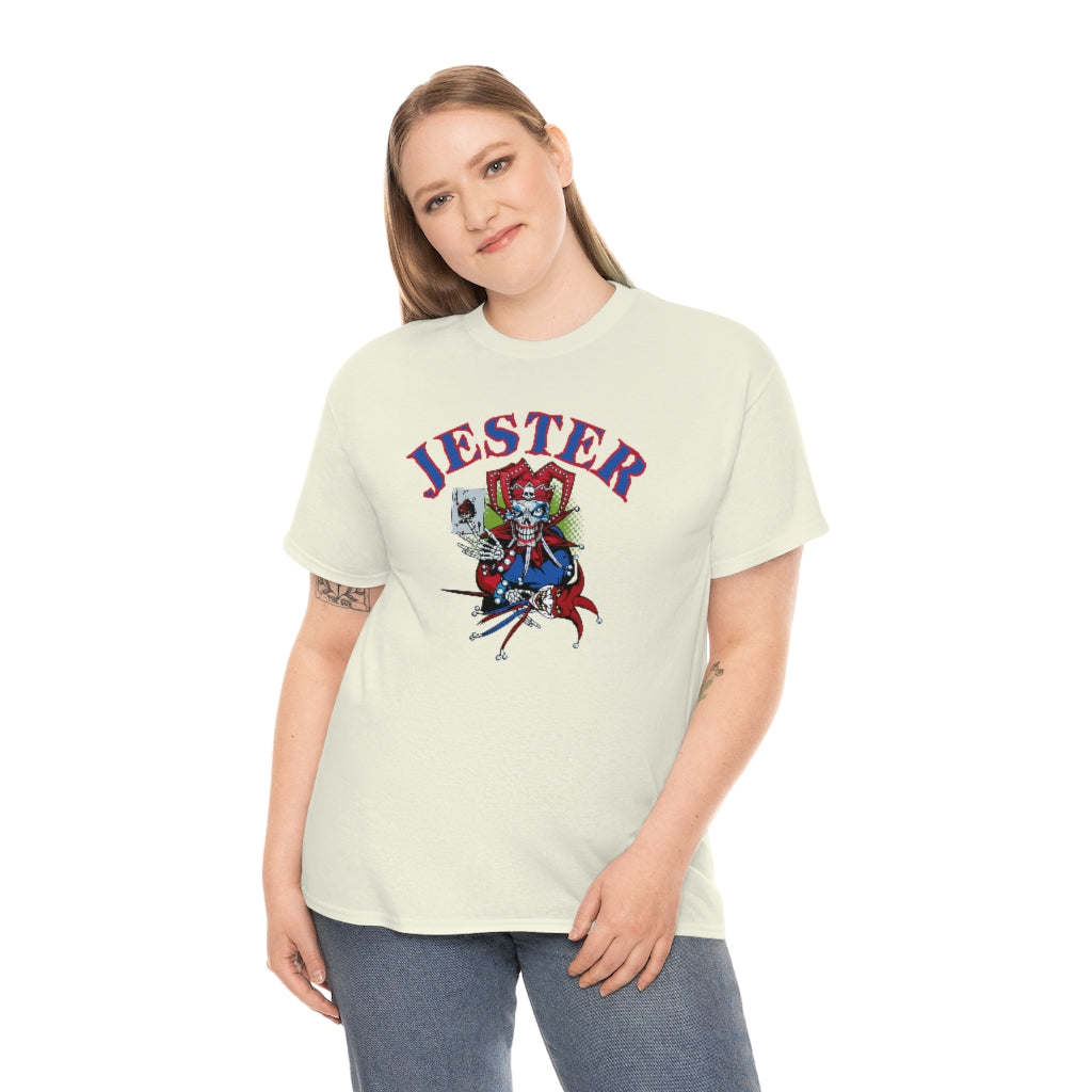 Jester Skull - Unisex Heavy Cotton Tee
