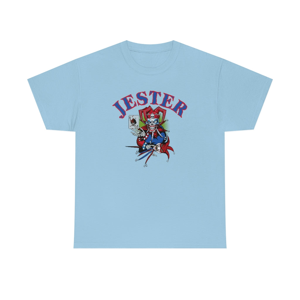 Jester Skull - Unisex Heavy Cotton Tee