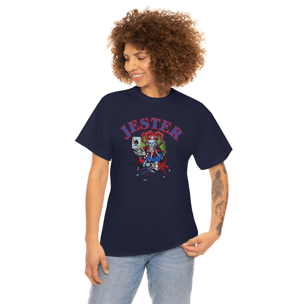 Jester Skull - Unisex Heavy Cotton Tee