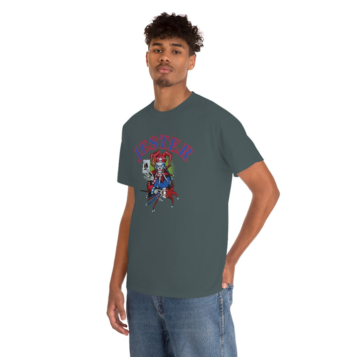 Jester Skull - Unisex Heavy Cotton Tee
