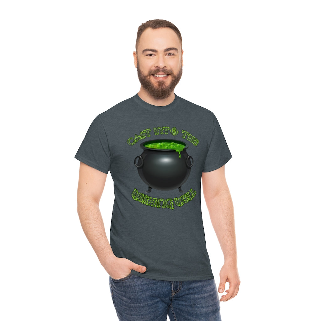 Cast Into the Wishing Well - Unisex Heavy Cotton Tee