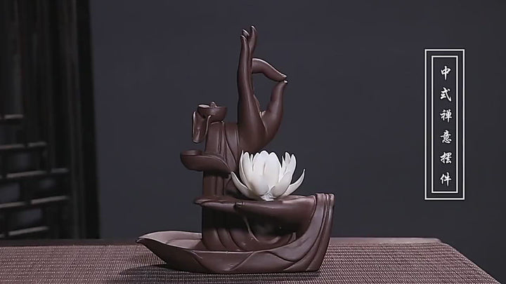 White Lotus Zen Backflow Waterfall