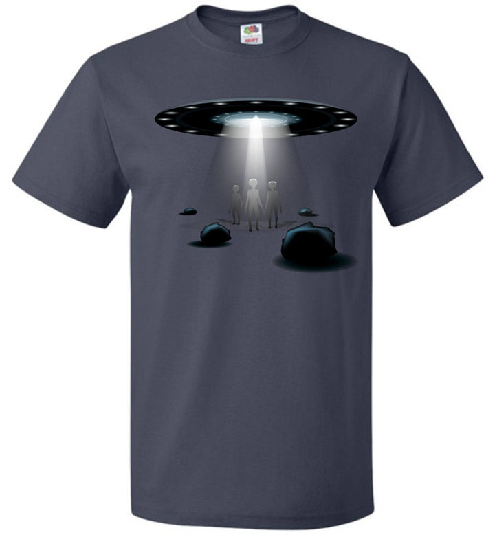 UFO W/ Aliens - Unisex (Sm-6XL) T-Shirt