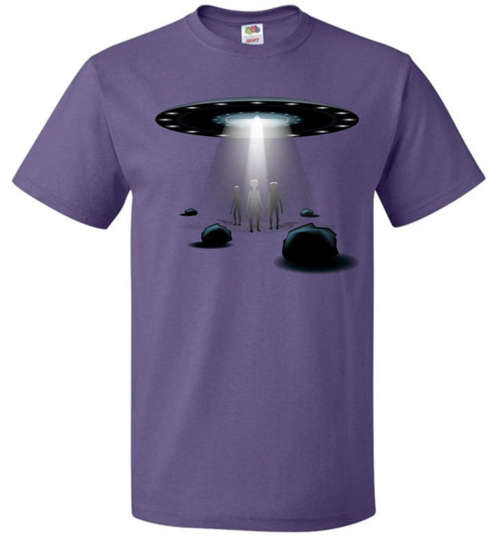 UFO W/ Aliens - Unisex (Sm-6XL) T-Shirt