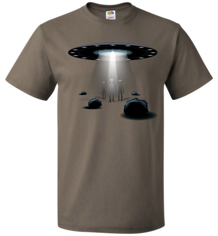 UFO W/ Aliens - Unisex (Sm-6XL) T-Shirt