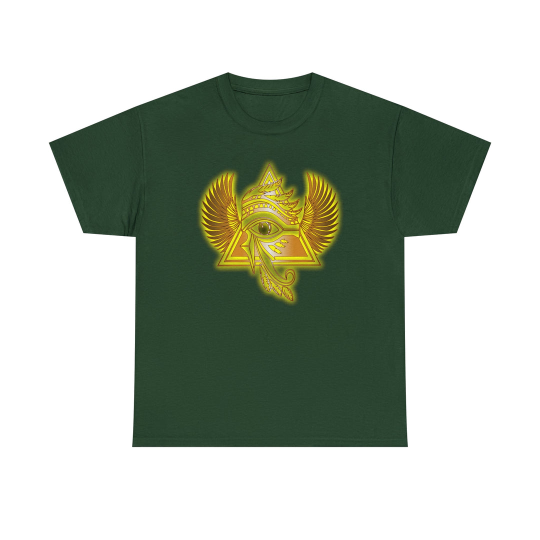 Egyptian Pyramid All-Seeing-Eye - Unisex Heavy Cotton Tee