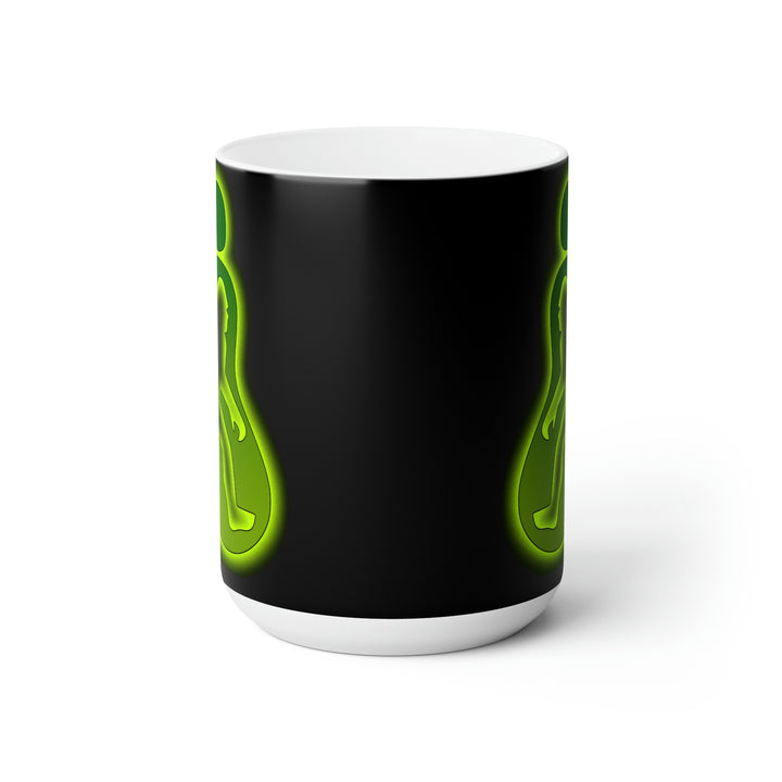 Glowing Big Foot - Ceramic Mug 15oz