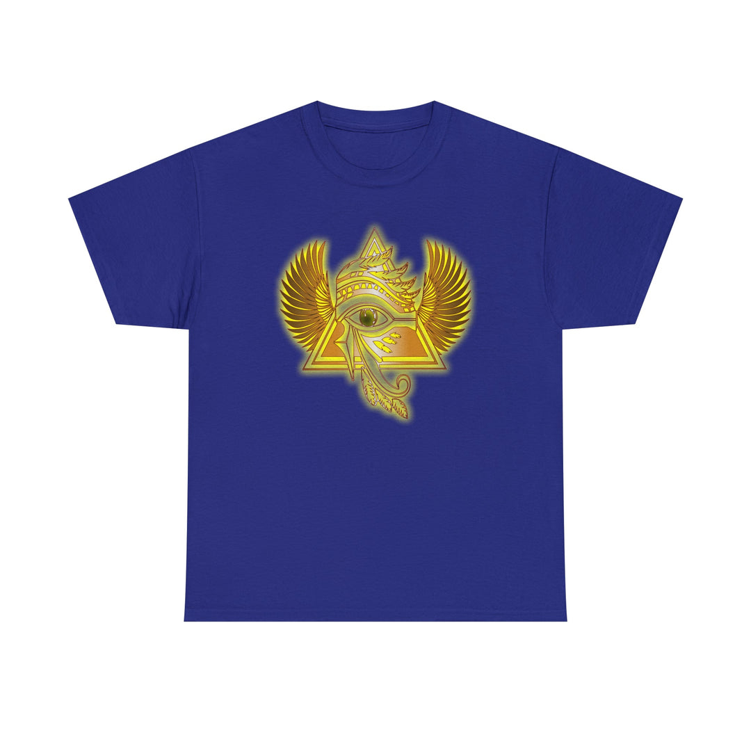 Egyptian Pyramid All-Seeing-Eye - Unisex Heavy Cotton Tee