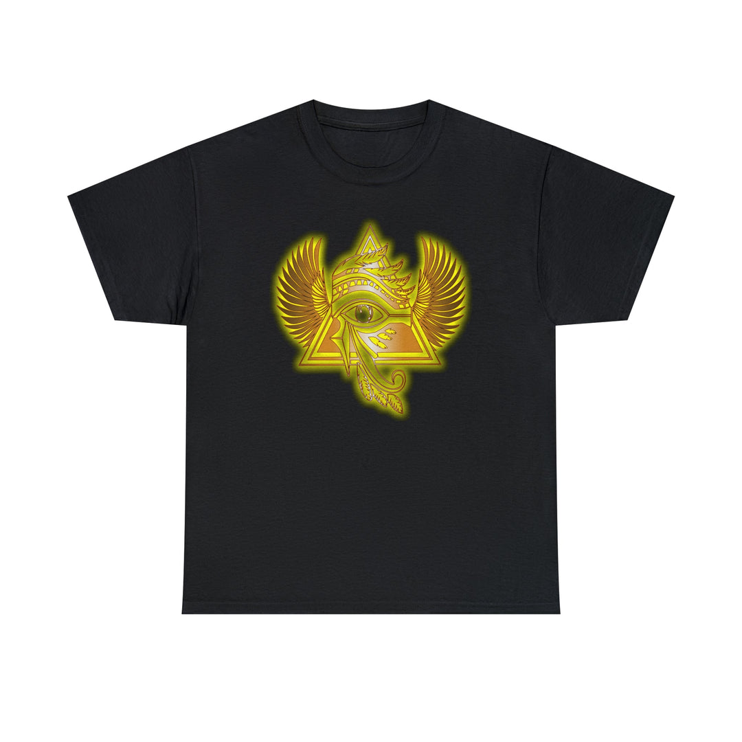 Egyptian Pyramid All-Seeing-Eye - Unisex Heavy Cotton Tee
