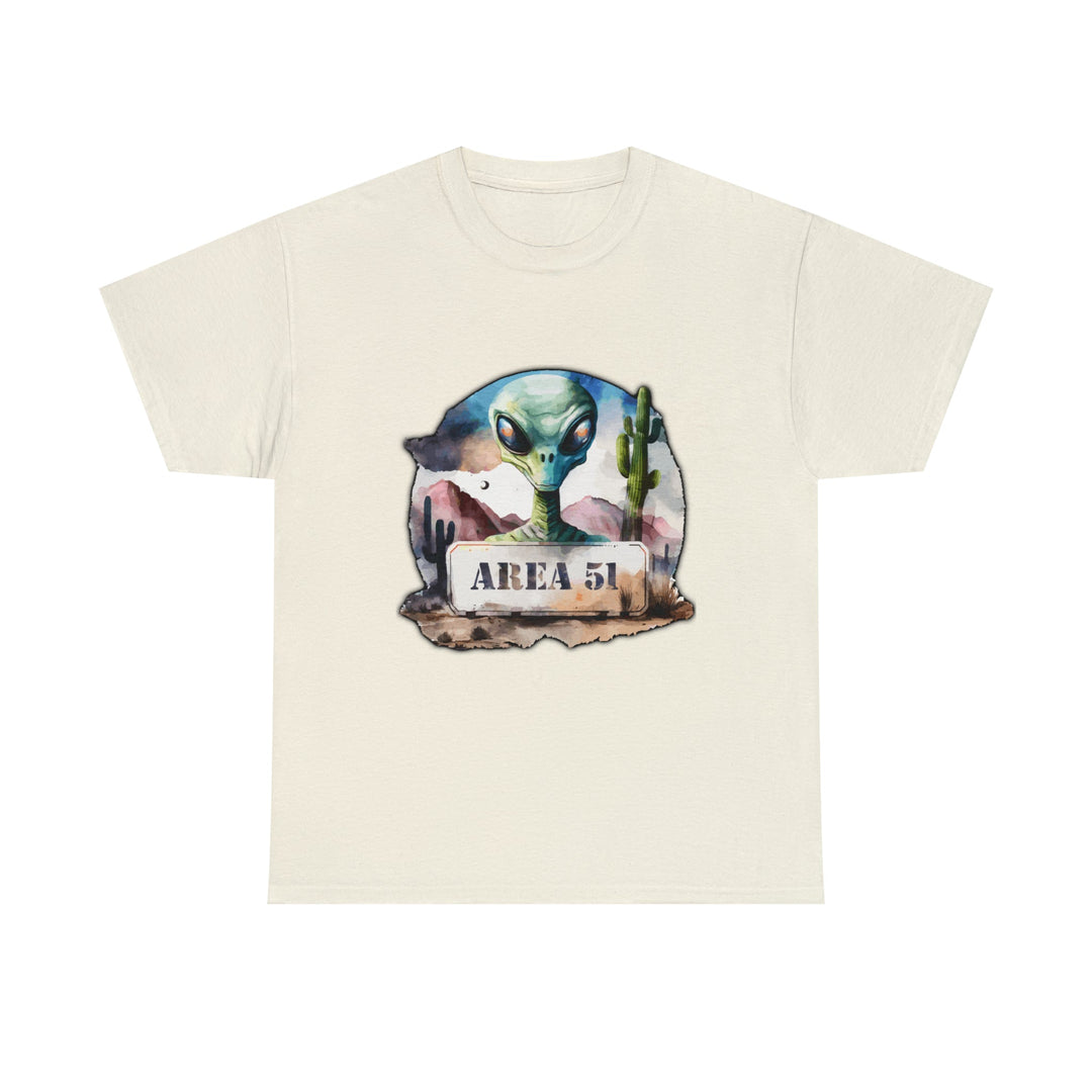 Area 51 Abstract - Unisex Heavy Cotton Tee