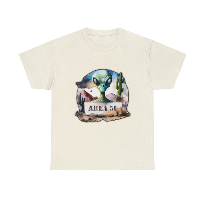 Area 51 Abstract - Unisex Heavy Cotton Tee