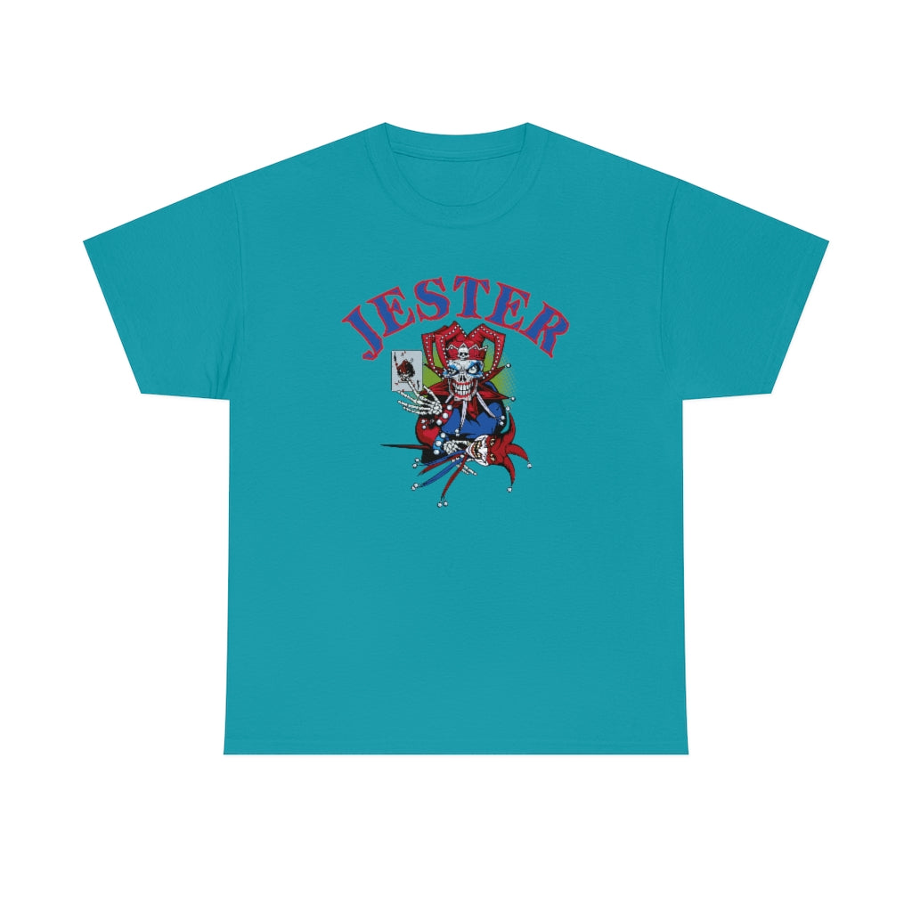 Jester Skull - Unisex Heavy Cotton Tee