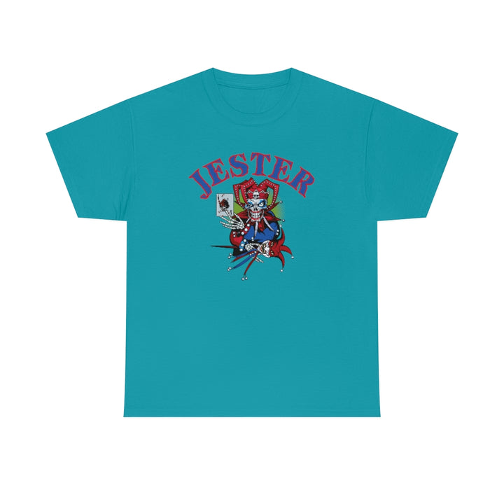 Jester Skull - Unisex Heavy Cotton Tee
