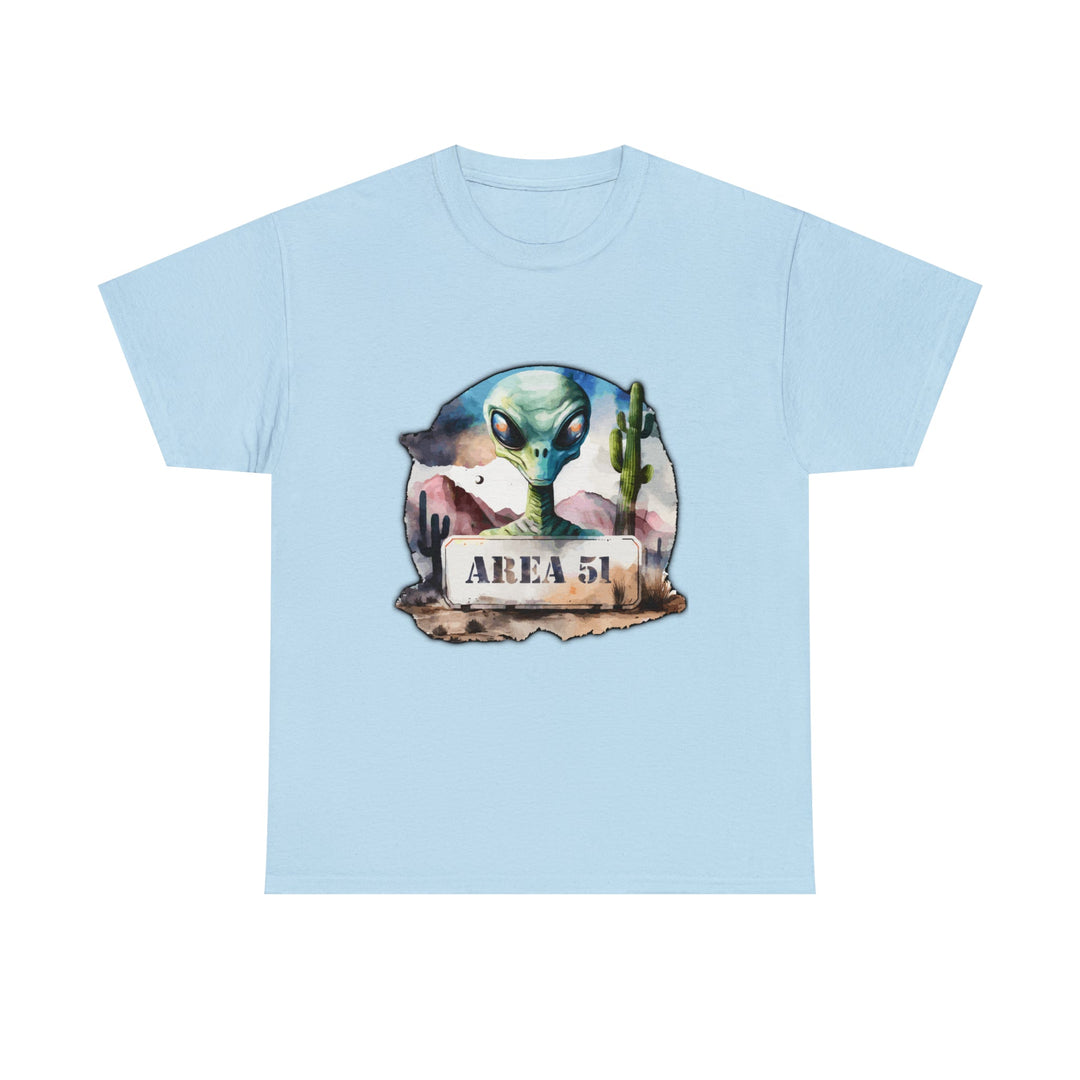 Area 51 Abstract - Unisex Heavy Cotton Tee