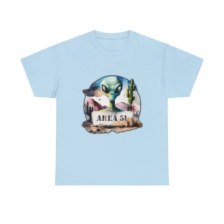 Area 51 Abstract - Unisex Heavy Cotton Tee