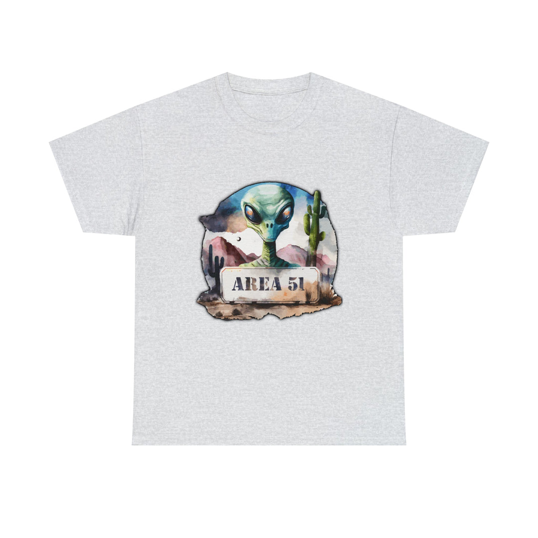 Area 51 Abstract - Unisex Heavy Cotton Tee