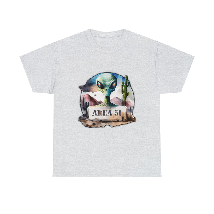 Area 51 Abstract - Unisex Heavy Cotton Tee