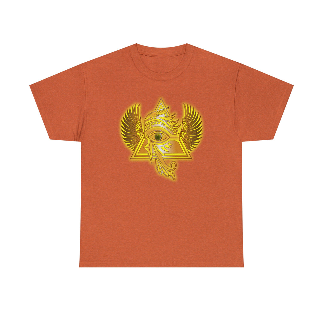 Egyptian Pyramid All-Seeing-Eye - Unisex Heavy Cotton Tee
