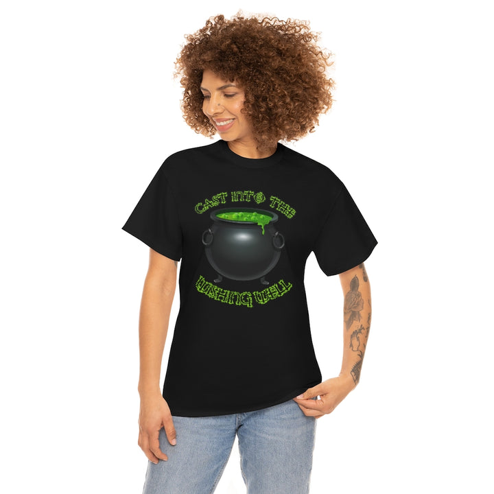 Cast Into the Wishing Well - Unisex Heavy Cotton Tee