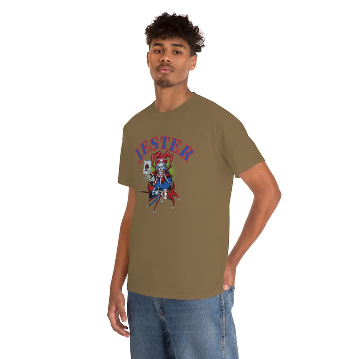 Jester Skull - Unisex Heavy Cotton Tee
