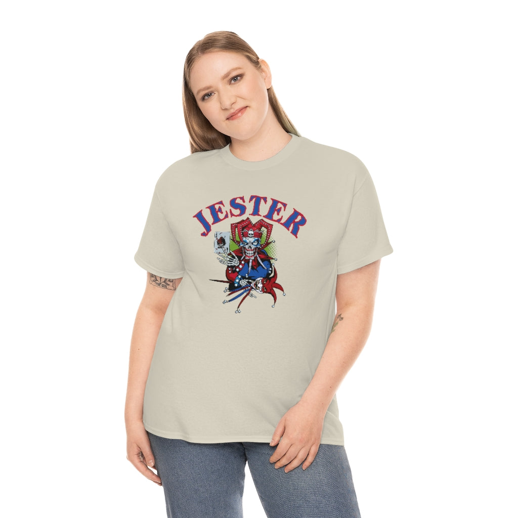 Jester Skull - Unisex Heavy Cotton Tee