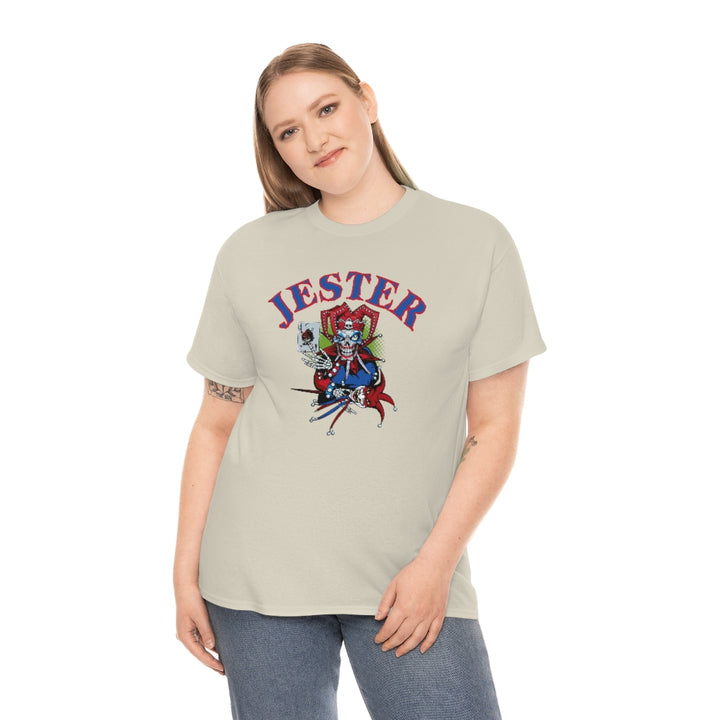 Jester Skull - Unisex Heavy Cotton Tee