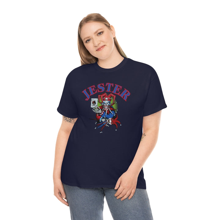 Jester Skull - Unisex Heavy Cotton Tee