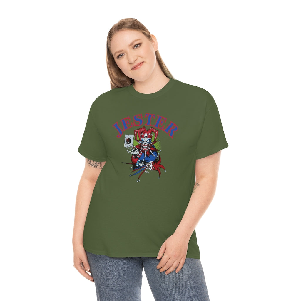 Jester Skull - Unisex Heavy Cotton Tee