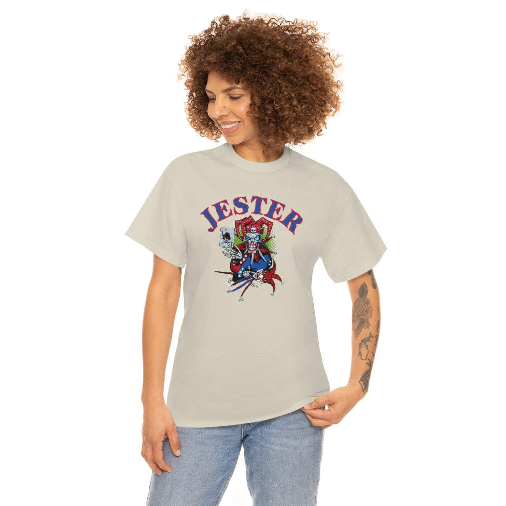 Jester Skull - Unisex Heavy Cotton Tee