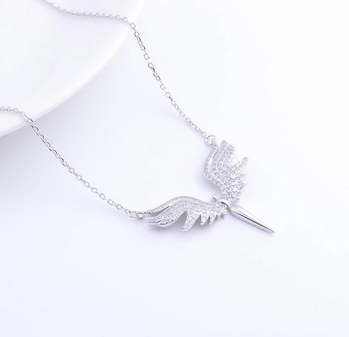 PEKURR 925 Sterling Silver PHOENIX NECKLACE