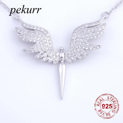 PEKURR 925 Sterling Silver PHOENIX NECKLACE