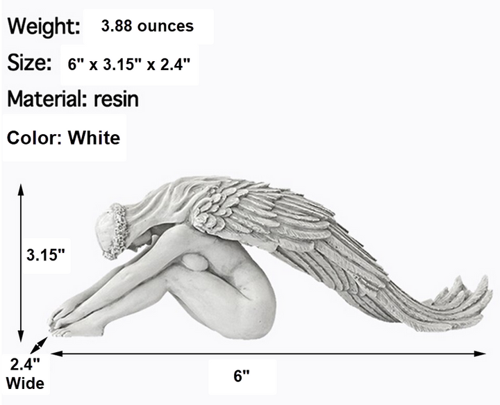 Shelf / Table / Garden Winged Angel - 2