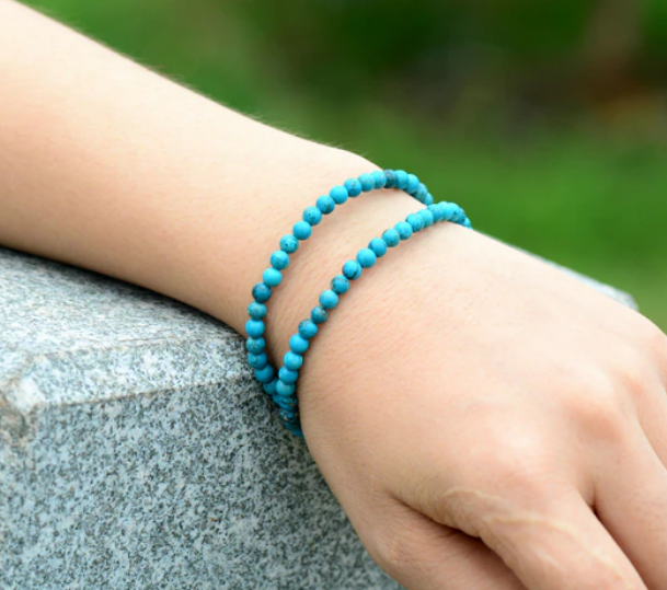 4MM Natural Stone Choker Necklace