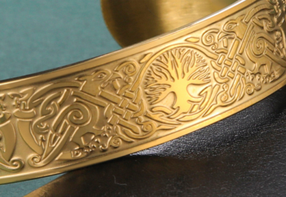 Vintage Talisman Tree Of Life Symbol Bracelet