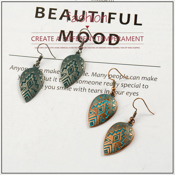 Southwestern Style Drop Earring (2 pair)