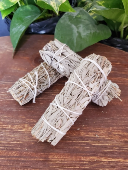 4" White Sage Bundle (Set of 3)