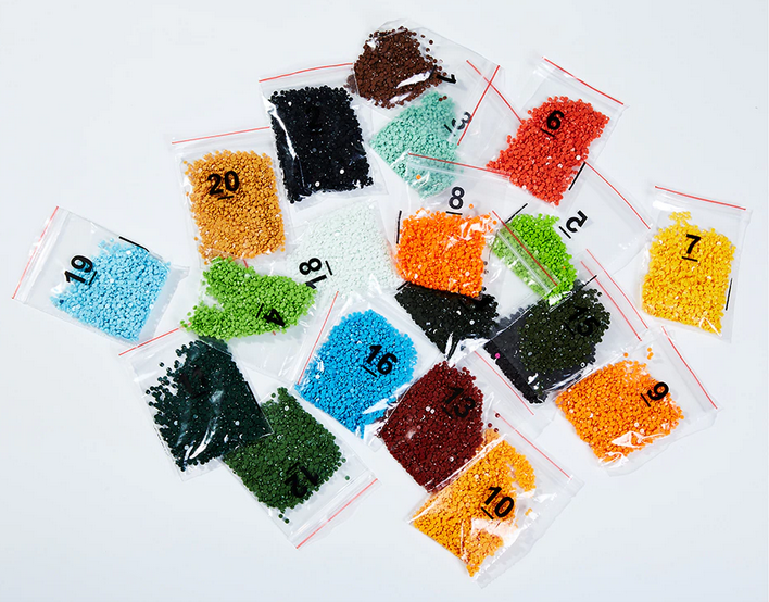 Lion / Human Skull Abstract Diamond Dot Painting Kit
