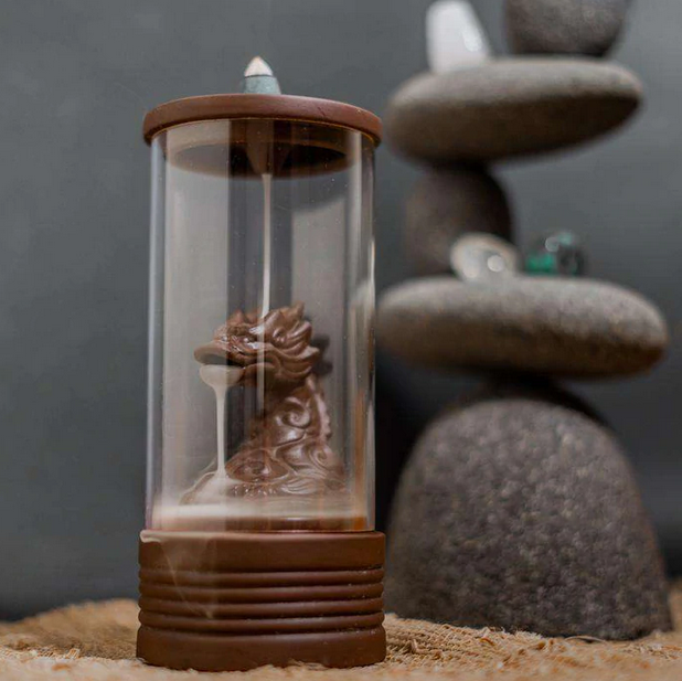 Encased Dragon Zen Backflow Waterfall