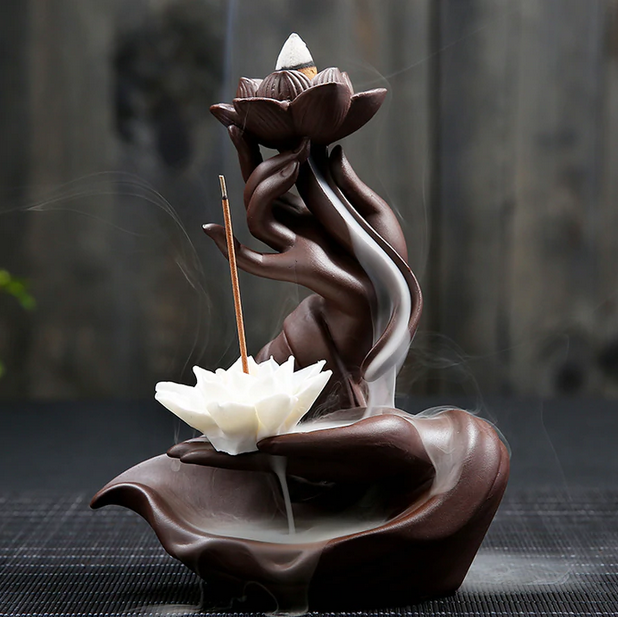 White Lotus Zen Backflow Waterfall